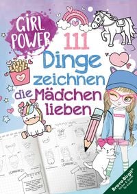 Produktbild: 111 Dinge zeichnen lernen, die M&auml;dchen lieben