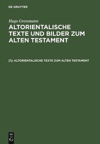 Produktbild: Altorientalische Texte zum Alten Testament
