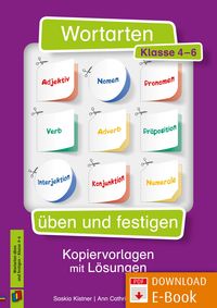 Produktbild: Wortarten &uuml;ben und festigen - Klasse 4-6
