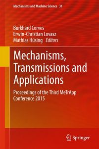Produktbild: Mechanisms, Transmissions and Applications