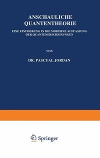 Produktbild: Anschauliche Quantentheorie