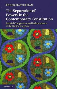 Produktbild: The Separation of Powers in the Contemporary Constitution