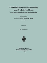 Produktbild: Ver&ouml;ffentlichungen zur Erforschung der Drucksto&szlig;probleme in Wasserkraftanlagen und Rohrleitungen