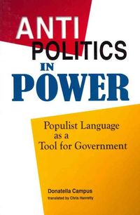 Produktbild: Antipolitics in Power