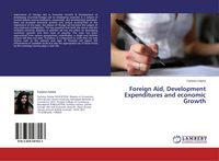 Produktbild: Foreign Aid, Development Expenditures and economic Growth