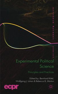 Produktbild: Experimental Political Science
