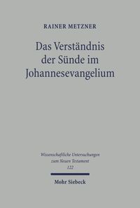 Produktbild: Das Verst&auml;ndnis der S&uuml;nde im Johannesevangelium