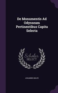 Produktbild: De Monumentis Ad Odysseam Pertinentibus Capita Selecta
