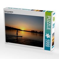 Produktbild: CALVENDO Puzzle Stand up paddeling | 1000 Teile Lege-Gr&ouml;&szlig;e 64x48cm Foto-Puzzle f&uuml;r gl&uuml;ckliche Stunden