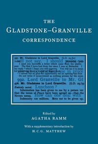 Produktbild: The Gladstone-Granville Correspondence