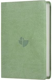 Produktbild: Schlachter 2000 Bibel - Taschenausgabe (PU-Einband, oliv, grauer Farbschnitt)