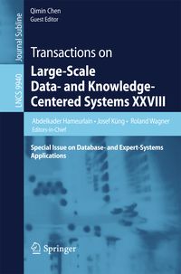 Produktbild: Transactions on Large-Scale Data- and Knowledge-Centered Systems XXVIII