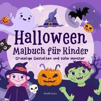 Produktbild: Halloween Malbuch f&uuml;r Kinder