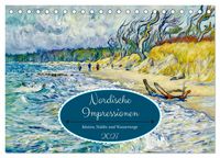 Produktbild: Nordische Impressionen - K&uuml;sten, St&auml;dte und Wasserwege (Tischkalender 2027 DIN A5 quer), CALVENDO Monatskalender