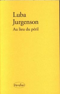 Produktbild: Au lieu du p&eacute;ril : r&eacute;cit d'une vie entre deux langues