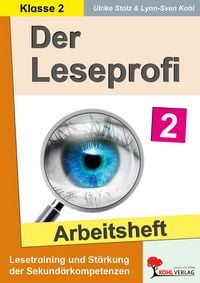 Produktbild: Der Leseprofi / Arbeitsheft - Fit durch Lesetraining / Klasse 2