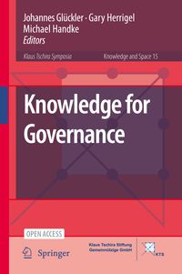 Produktbild: Knowledge for Governance