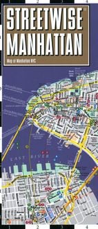 Produktbild: Streetwise Manhattan Map - Laminated City Center Street Map of Manhattan, New York
