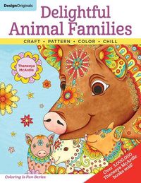 Bild vom Artikel Delightful Animal Families: Craft, Pattern, Color, Chill vom Autor Thaneeya McArdle