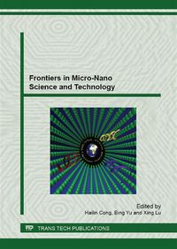 Produktbild: Frontiers in Micro-Nano Science and Technology