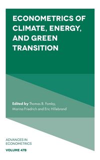Produktbild: Econometrics of Climate, Energy, and Green Transition