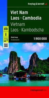 Produktbild: Vietnam - Laos - Kambodscha, Stra&szlig;enkarte 1:900.000, freytag & berndt