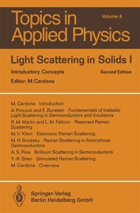Produktbild: Light Scattering in Solids I