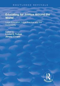 Produktbild: Trubek, L: Educating for Justice Around the World