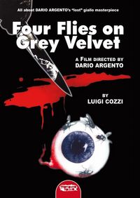 Produktbild: Four flies on grey velvet