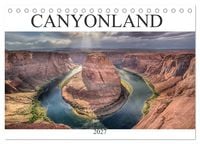 Produktbild: CANYONLAND, USA (Tischkalender 2027 DIN A5 quer), CALVENDO Monatskalender