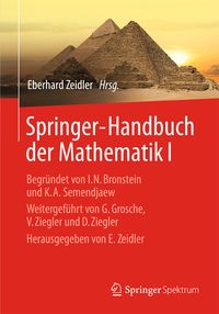 Produktbild: Springer-Handbuch der Mathematik I