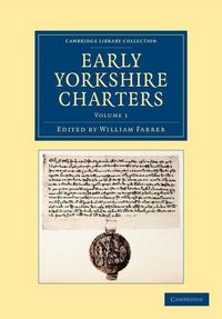 Produktbild: Early Yorkshire Charters - Volume 1