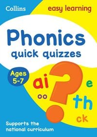 Produktbild: Phonics Quick Quizzes Ages 5-7