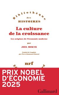 Produktbild: La culture de la croissance : les origines de l'&eacute;conomie moderne