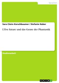 Produktbild: L'Eve future und das Genre der Phantastik