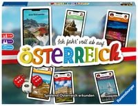 Produktbild Ich fahr’ voll ab auf Österreich - Gesellschaftsspiel & Brettspiel ab 7 Jahre