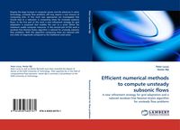 Produktbild: Efficient numerical methods to compute unsteady subsonic flows