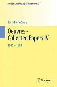 Produktbild: Oeuvres - Collected Papers IV