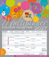 Produktbild Multiplaner - Colour your time 2027