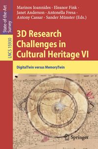 Produktbild: 3D Research Challenges in Cultural Heritage VI