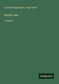 Produktbild: Scritti vari