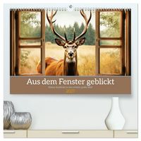 Produktbild: Aus dem Fenster geblickt (hochwertiger Premium Wandkalender 2027 DIN A2 quer), Kunstdruck in Hochglanz