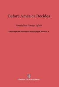 Produktbild: Before America Decides