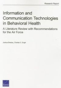Produktbild: Information and Communication Technologies in Behavioral Health