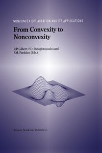 Produktbild: From Convexity to Nonconvexity