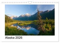 Produktbild: Alaska 2026 (Wandkalender 2026 DIN A4 quer), CALVENDO Monatskalender
