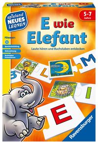 Produktbild: E wie Elefant - Kinderspiel ab 5 Jahre
