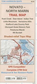 Produktbild: Novato-North Marin Trail Map