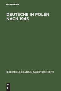 Deutsche in Polen nach 1945 Manfred Gebhardt