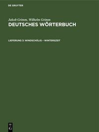 Produktbild: Windsch&auml;lig &ndash; Winterszeit
